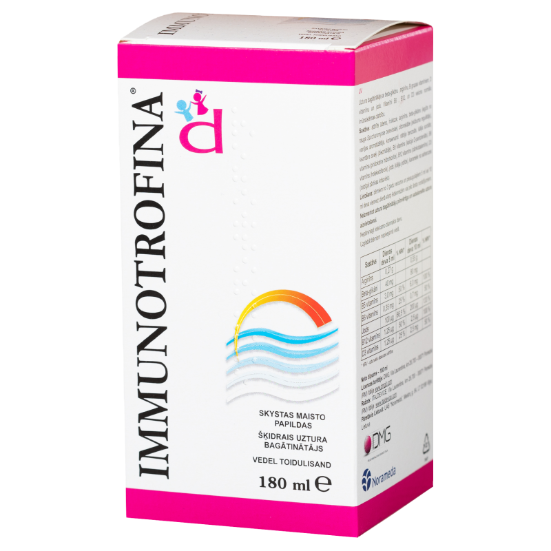 Immunotrofina® D vedelik 180 ml