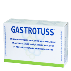 Gastrotuss® refluksivastased närimistabletid N24